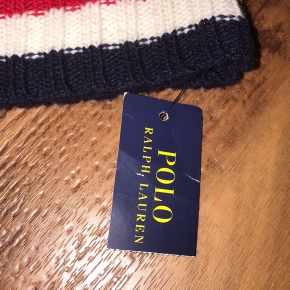 NWT POLO BY RALPH LAUREN BEANIE - Picture 4 of 8